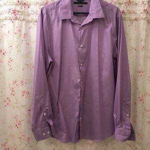 Perry Ellis Long Sleeve Button Shirt